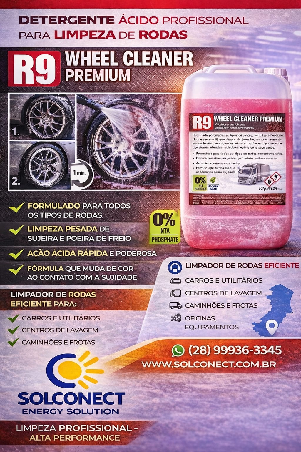 R9 Wheel Cleaner Premium